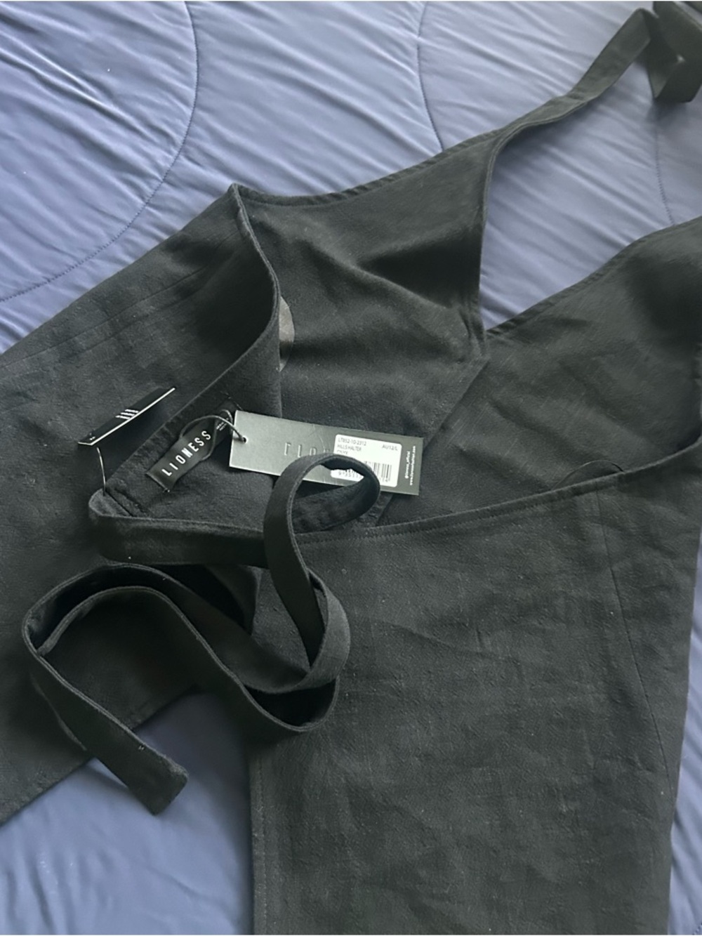 Lioness Black Backless Halter Top - Picture 12 of 14